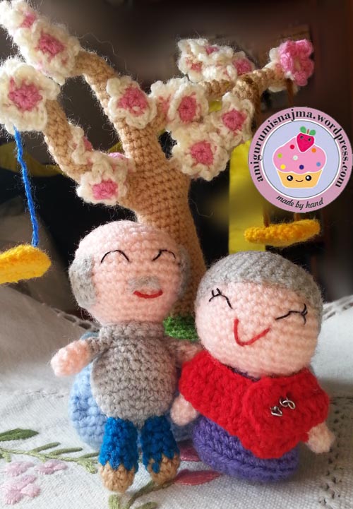 saplanet old couple crochet ganchillo