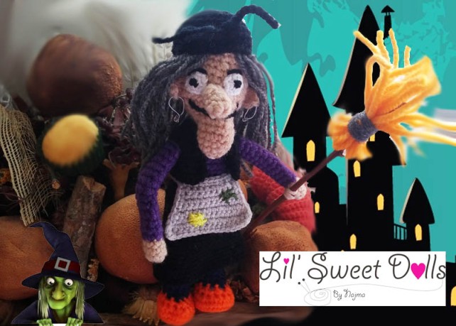 bruja witch halloween doll najma crochet  amigurumi02