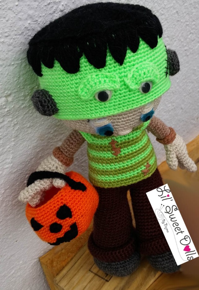 Frankenstein toy doll najma crochet amigurumi02