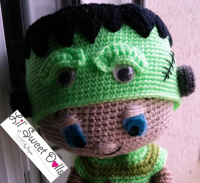 Frankenstein toy doll najma crochet amigurumi04